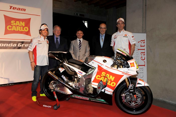 Από παρουσίαση San Carlo Honda Gresini